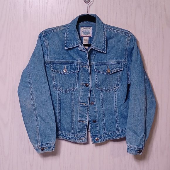 St. John's Bay Women's Denim Jacket, Size M - Picture 1 of 8